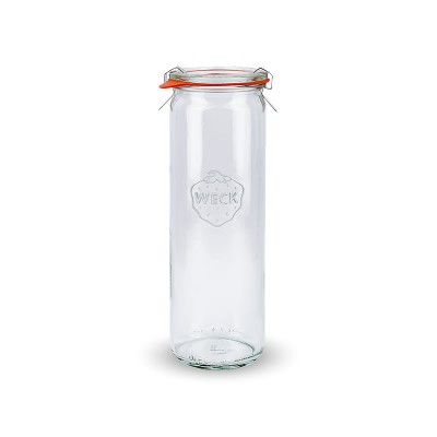 Weckglas - Zylinderglas 600ml komplett