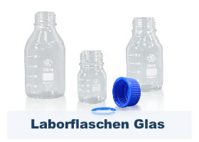 Laborflaschen aus Glas