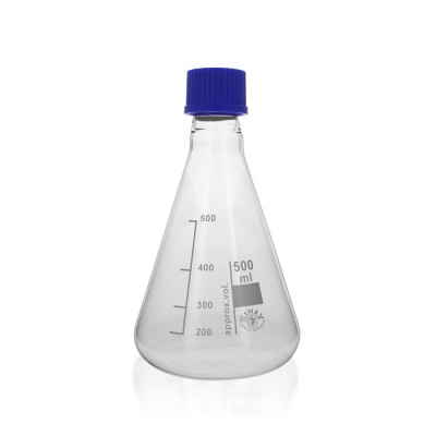 Erlenmeyerkolben 500ml mit Schraubverschluss