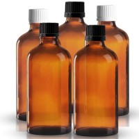 Braune 100ml Tropfflasche + Tropfverschluss Braune 100ml Tropfflasche + Tropfverschluss