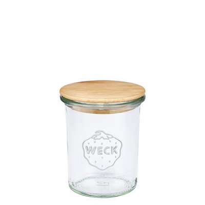 WECK-Mini-Sturzglas 160ml + Holzdeckel