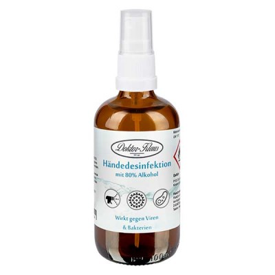 100ml Hand Ddesinfektionspray (Ethanol 80%)