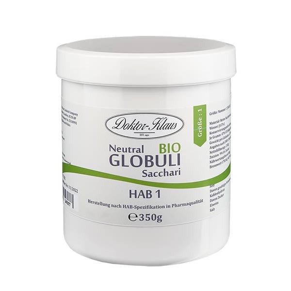 BIO Roh Globuli HAB1 350g