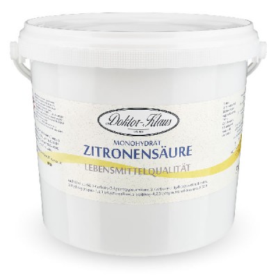 Zitronensäure 5kg Eimer - Doktor Klaus