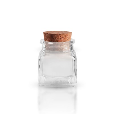 Korkenglas Quadratus 120ml inkl. Korken