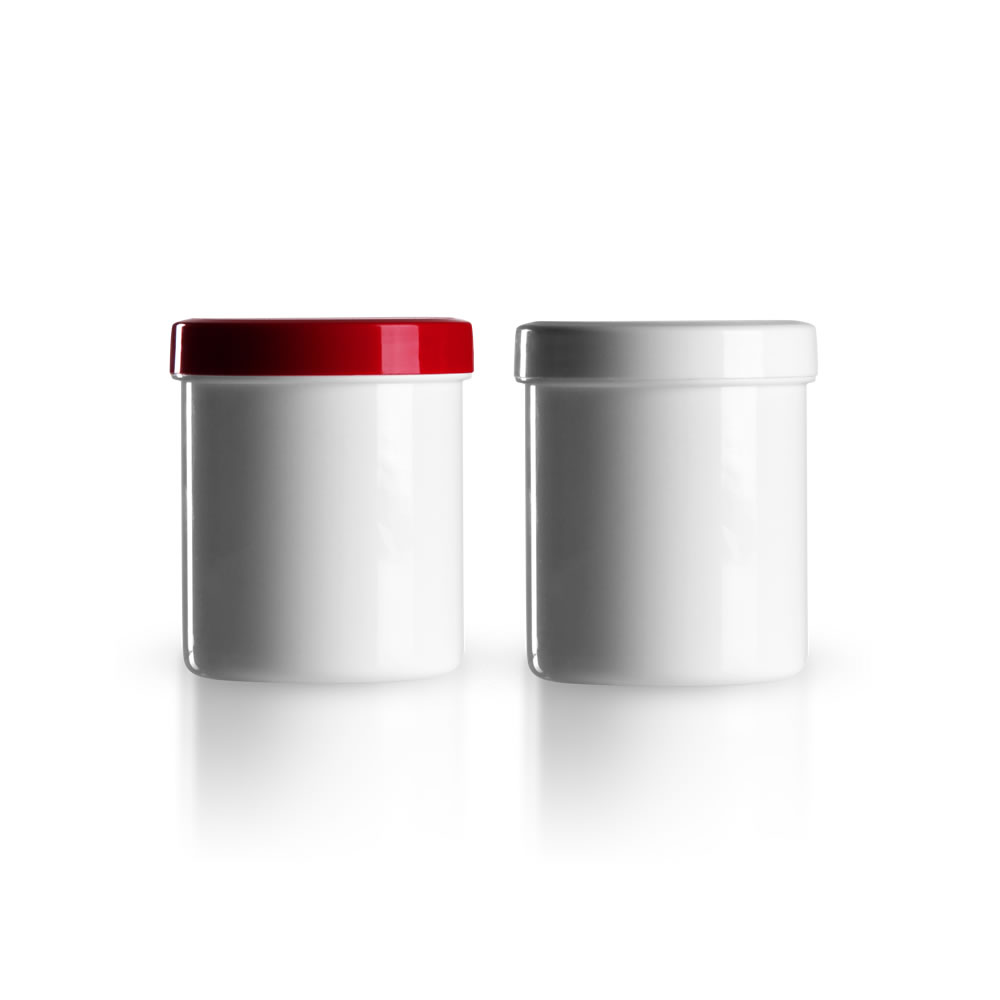 60 Salbendosen Mit Grünen Deckeln – 6 Ml, PP Kunststoff, Lebensmittelecht