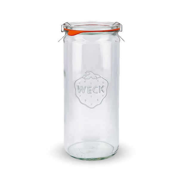 Weckglas - Zylinderglas 1040ml komplett