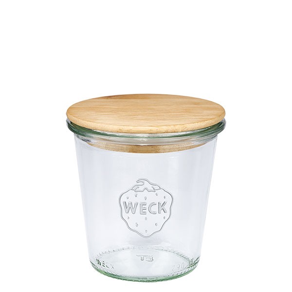 WECK-Sturzglas 290ml + Holzdeckel