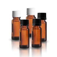 Braune Apothekerflasche 500 Ml – Geschenkset Mit Korken, Kapsel, Band & Etiketten, Dunkles Braunglas Für Öl, Gin Uvm.