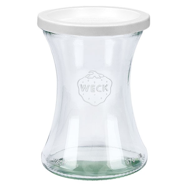 WECK 370ml Delikatessenglas mit Frischhalte Deckel