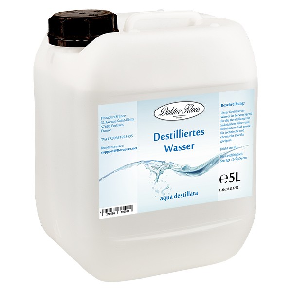 Destilliertes Wasser 5l