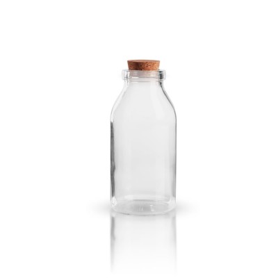 Korkenglas 100ml Glas Round inkl. Korken