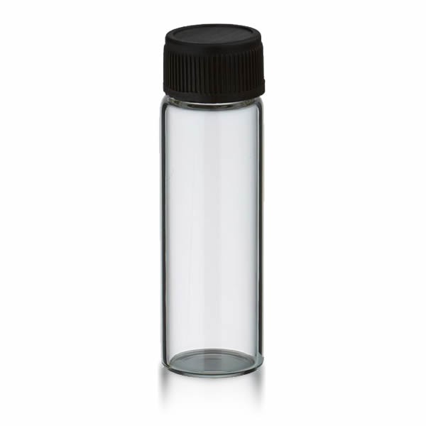 Mini Flasche 5ml klar + M13 Schraubverschluss