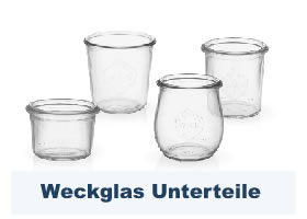 Weckglas Unterteile