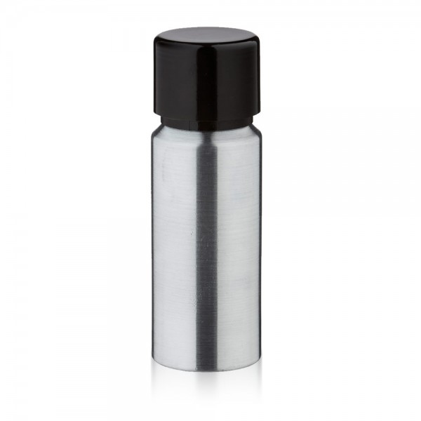 20ml Aluminium Flasche geschliffen mit Schraubkappe