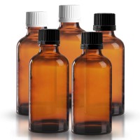 Braune 50ml Tropfflasche + Tropfverschluss Braune 50ml Tropfflasche + Tropfverschluss