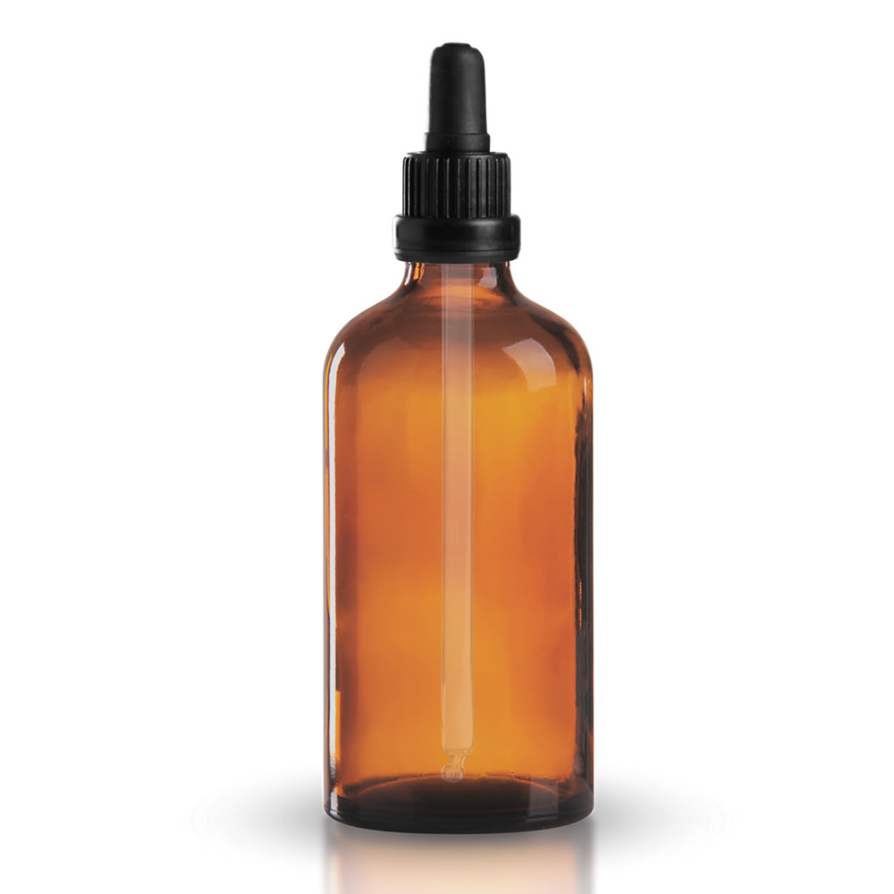 Braune Pipettenflasche 100ml