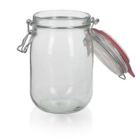 1140ml Einmachglas mit Drahtbügel - komplett 1140ml Einmachglas mit Drahtbügel - komplett