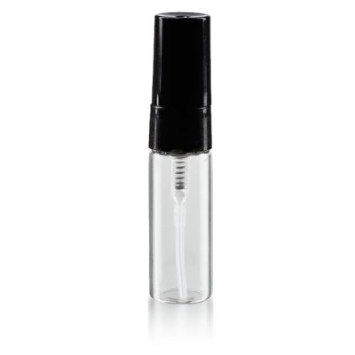 3ml Mini Sprühflasche + Sprühkopf schwarz
