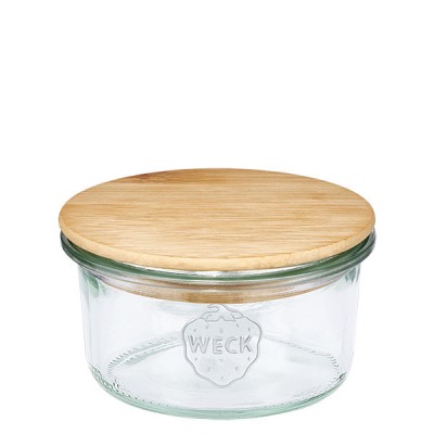 WECK-Sturzglas 165ml + Holzdeckel