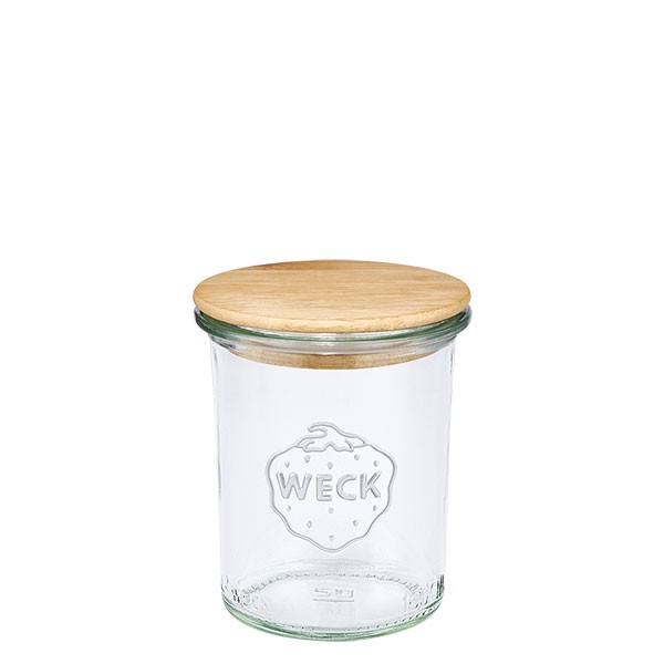 WECK-Mini-Sturzglas 160ml + Holzdeckel