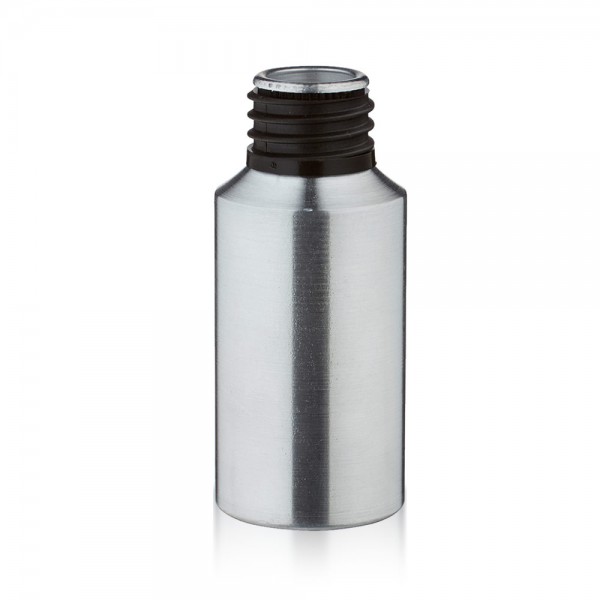 30ml Aluminium-Flasche geschliffen ohne Verschluss