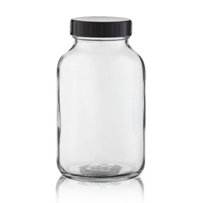 Weithalsglas mit Schraubverschluss 1000ml