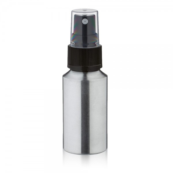 30ml Aluminium Flasche geschliffen mit Zerstäuber