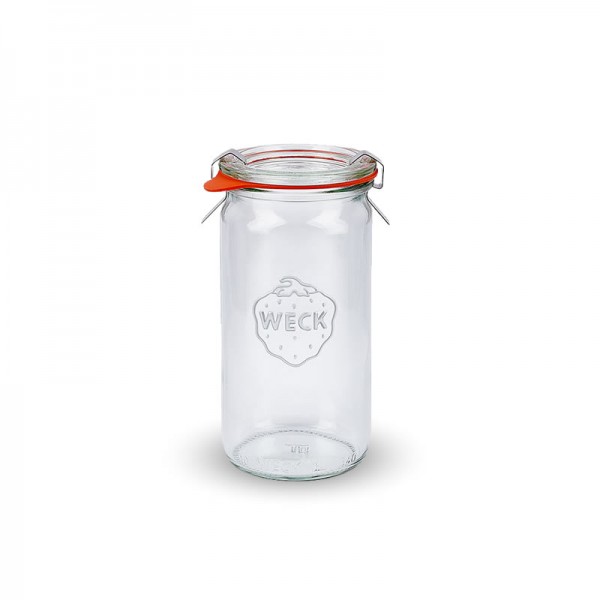 Weckglas - Zylinderglas 340ml komplett