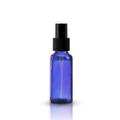 Blaue Glas Sprühflasche Mit Zerstäuber 50 Ml – Ideal Für DIY-Kosmetik & Aromatherapie