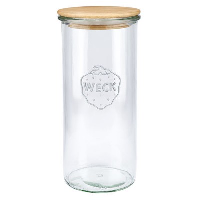 WECK-Sturzglas 1550ml + Holzdeckel