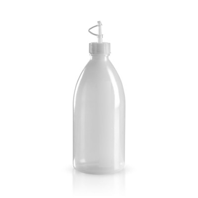 500ml Kunststoff Laborflasche + Tropfverschluss