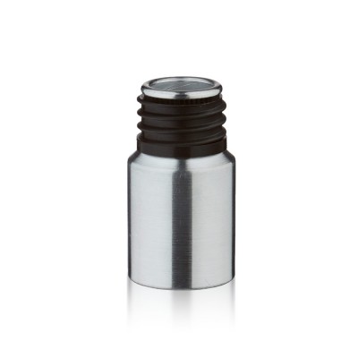 10ml Aluminium-Flasche geschliffen ohne Verschluss