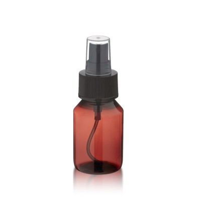 60ml PET Medizinflasche mit schwarzem Zerstäuber