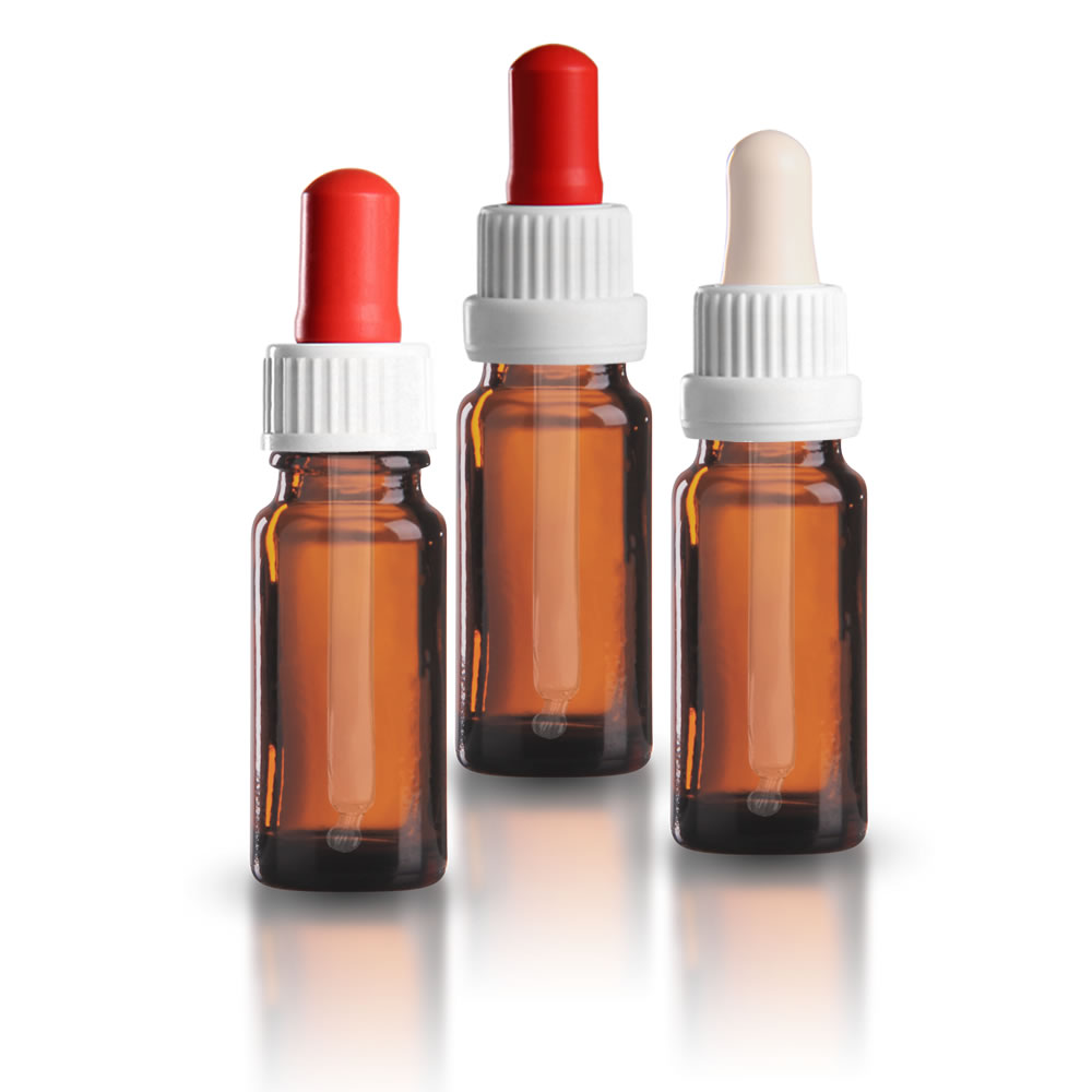 Pipettenflasche 10ml Braunglas