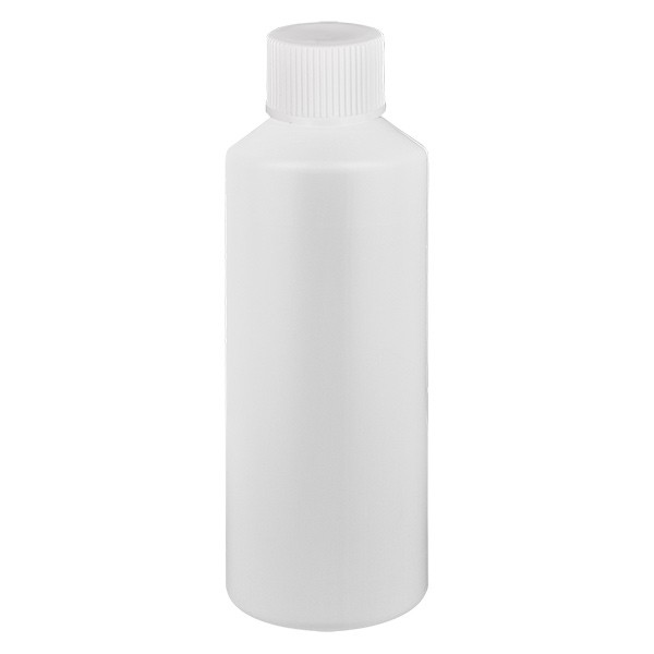 Zylinderflasche HDPE 100ml weiß S20x3