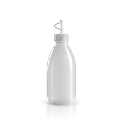 250ml Kunststoff Laborflasche + Tropfverschluss