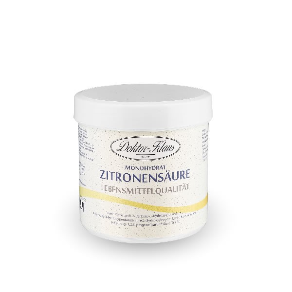 Zitronensäure 250g Dose - Doktor Klaus