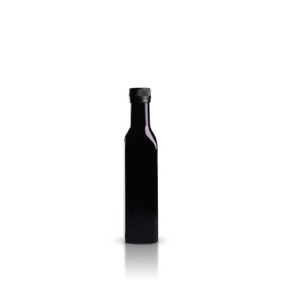 Violettglas Ölflasche 250ml mit Schraubverschluss