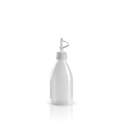 100ml Kunststoff Laborflasche + Tropfverschluss
