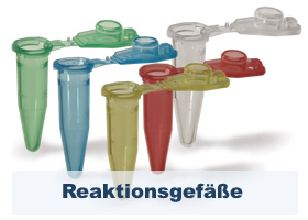 Reaktionsgefäße / Caps