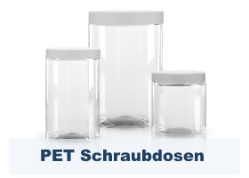 Kunststoffdosen Schraubdosen Cremedosen Salbendosen