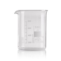 Becherglas 1000ml niedrige Form Becherglas 1000ml niedrige Form