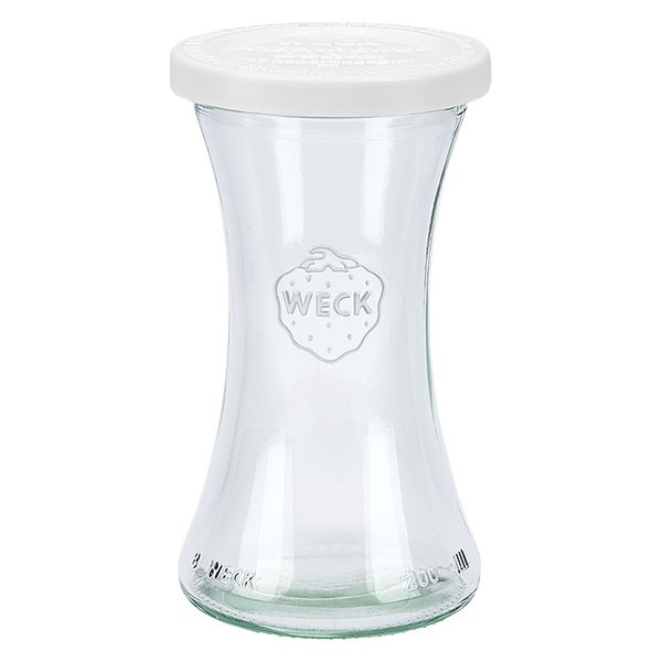 WECK 200ml Delikatessenglas mit Frischhalte Deckel