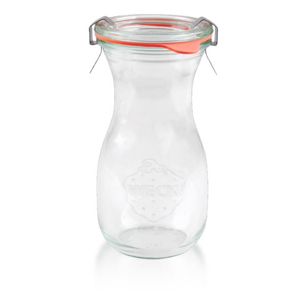 Weck Saftflasche - Einmachglas 290ml komplett