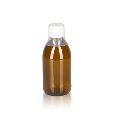 250ml Euro-Medizinflaschen mit Dosierbecher
