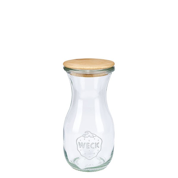 WECK-Saftflasche 290ml + Holzdeckel