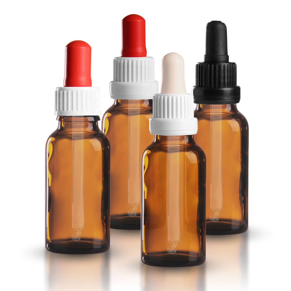 Pipettenflasche braun 20ml