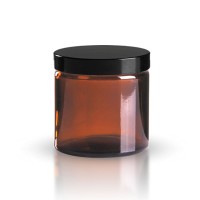 Glastiegel braunl 120ml Glastiegel braunl 120ml